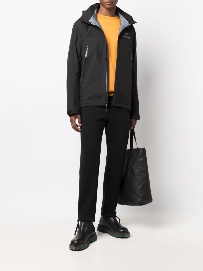Black Beta Ar Hooded Jacket