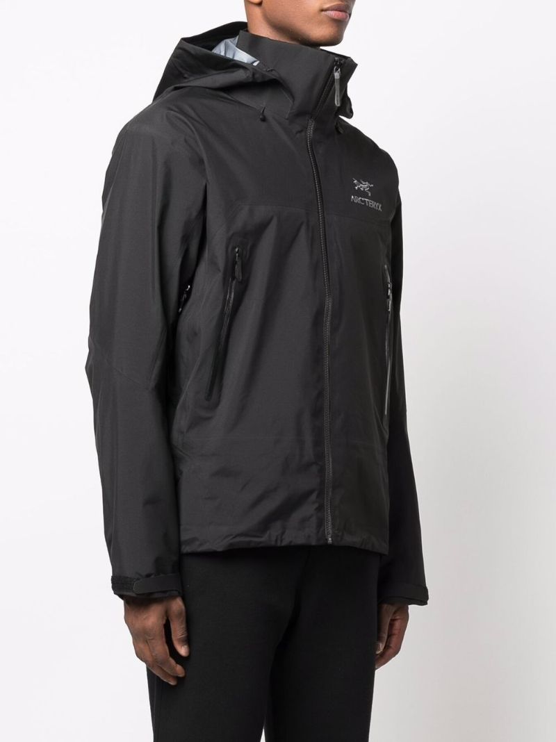 Black Beta Ar Hooded Jacket