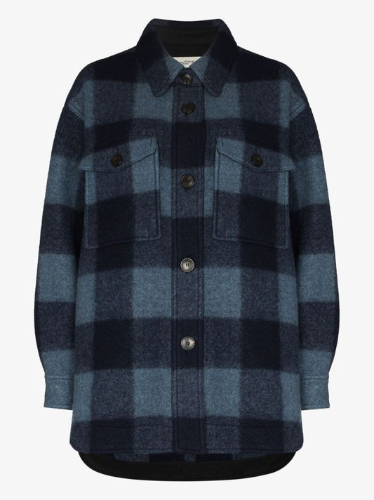 Harveli Checked Shirt Jacket