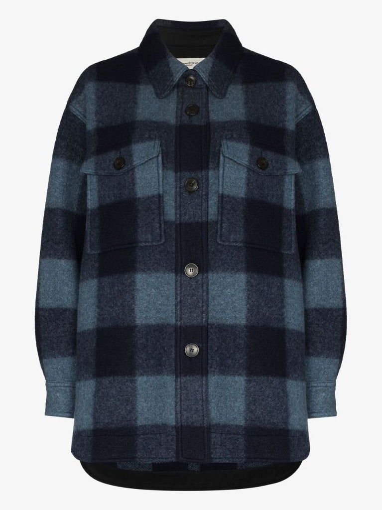 Harveli Checked Shirt Jacket