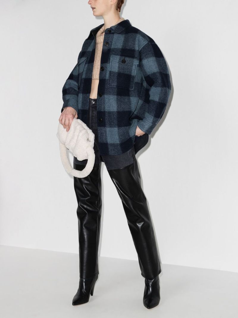 Harveli Checked Shirt Jacket