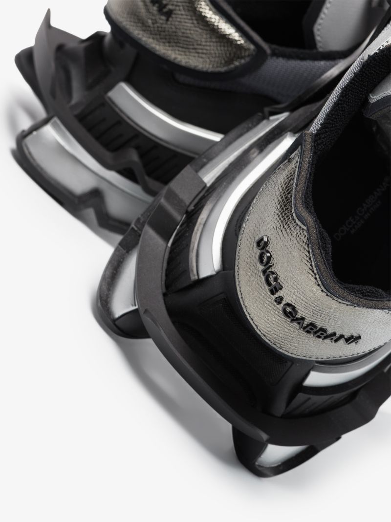 Black and Grey Space Sneakers