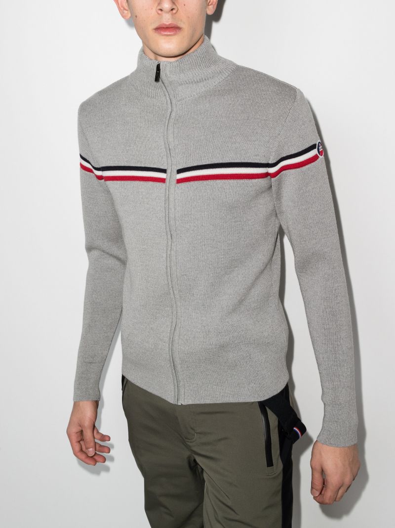Grey Wengen Fiz Ii Wool Sweater