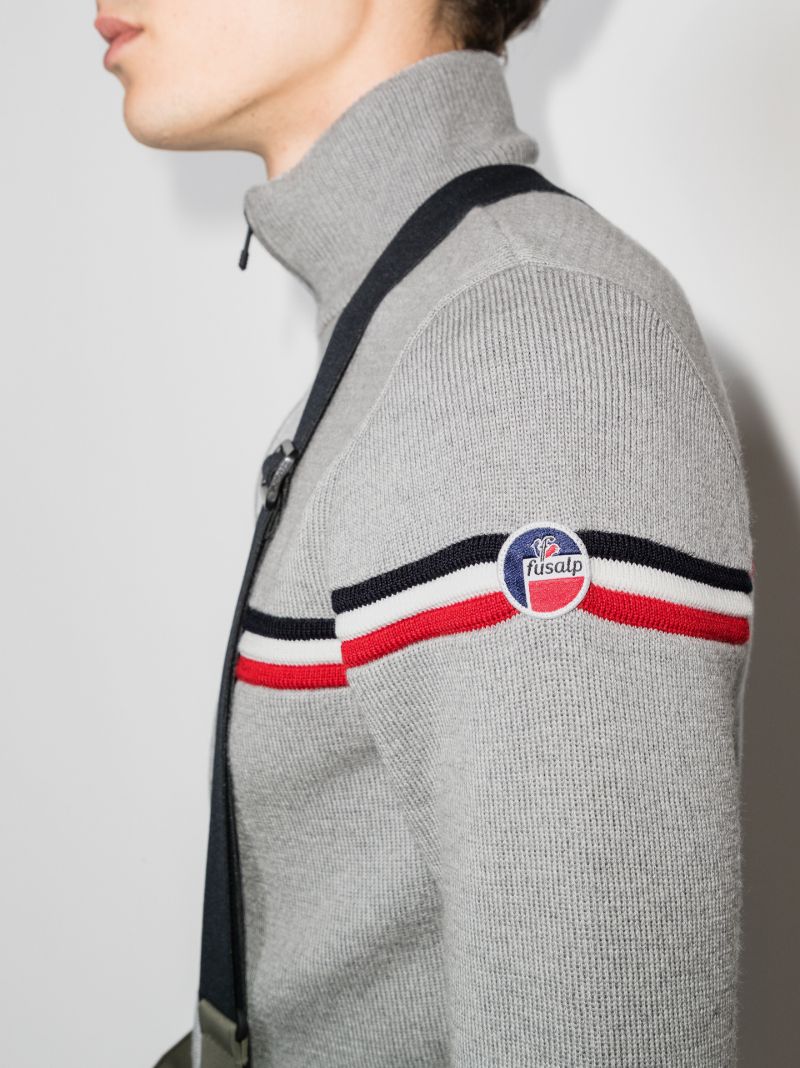 Grey Wengen Fiz Ii Wool Sweater