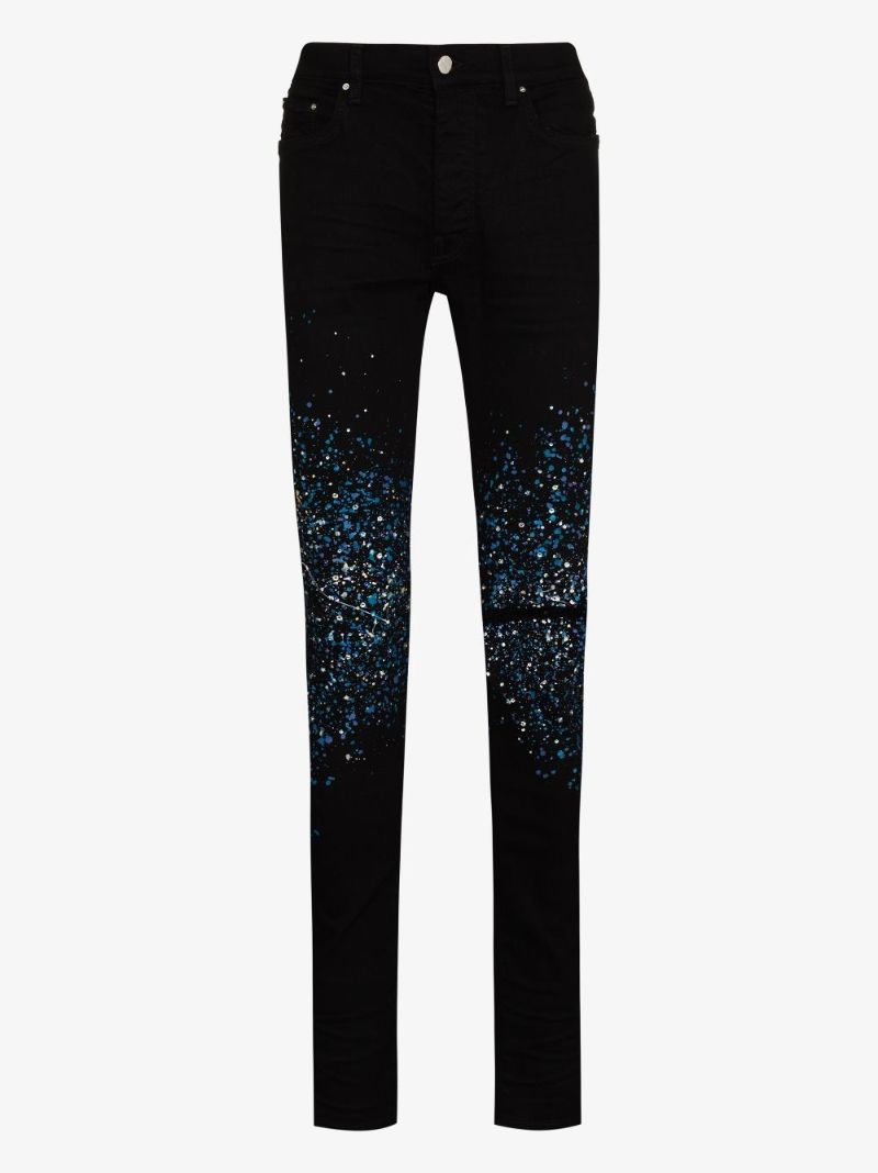 Crystal Painter Skinny Jeans