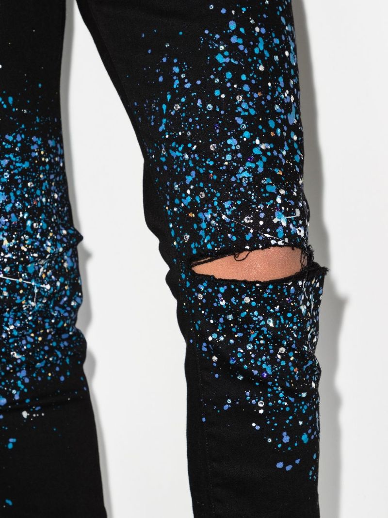 Crystal Painter Skinny Jeans