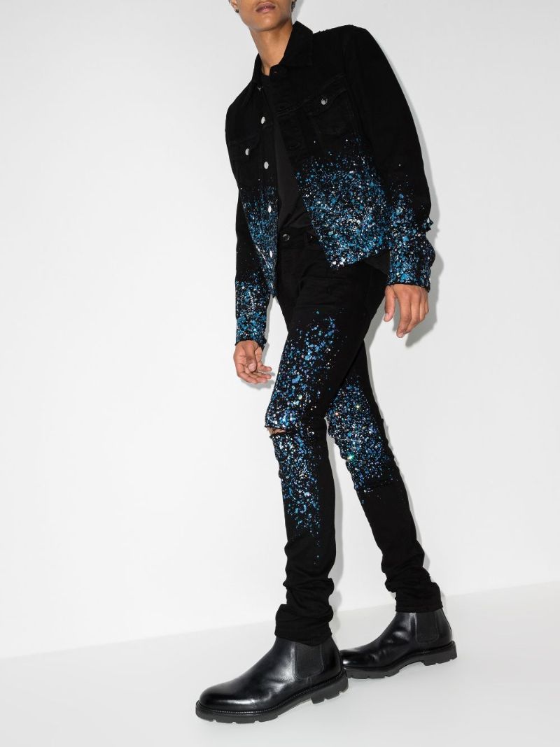 Crystal Painter Skinny Jeans
