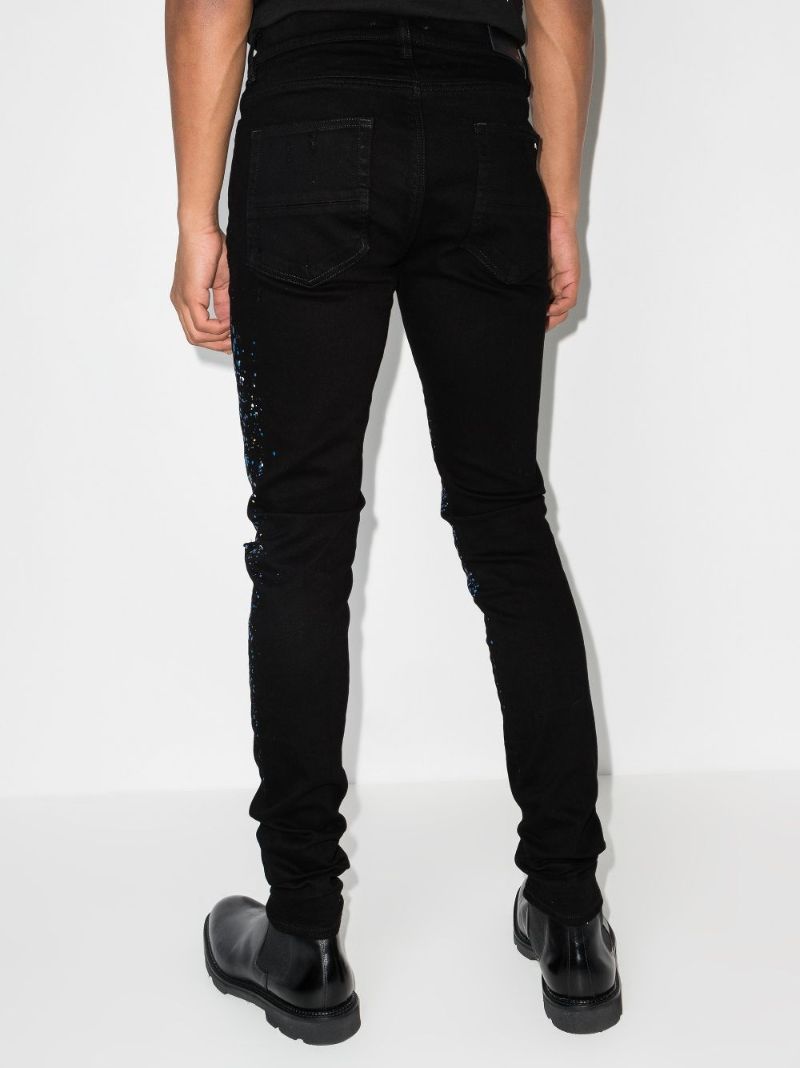 Crystal Painter Skinny Jeans