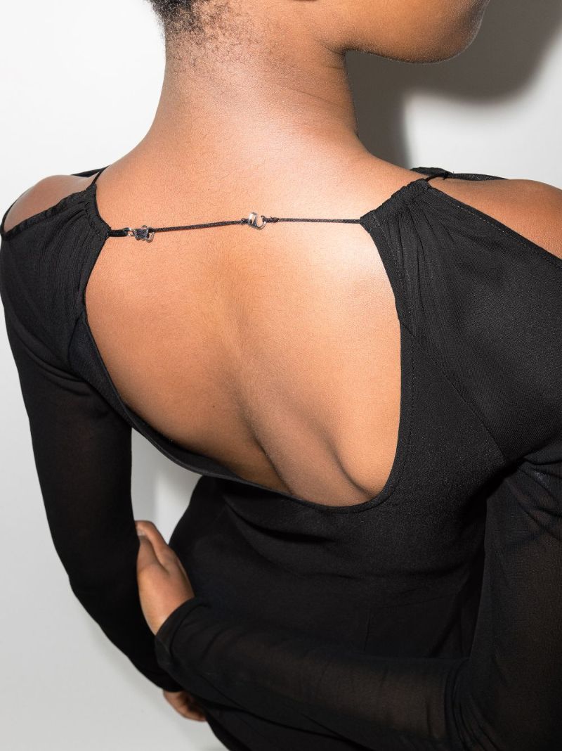 Cutout Shoulder Top