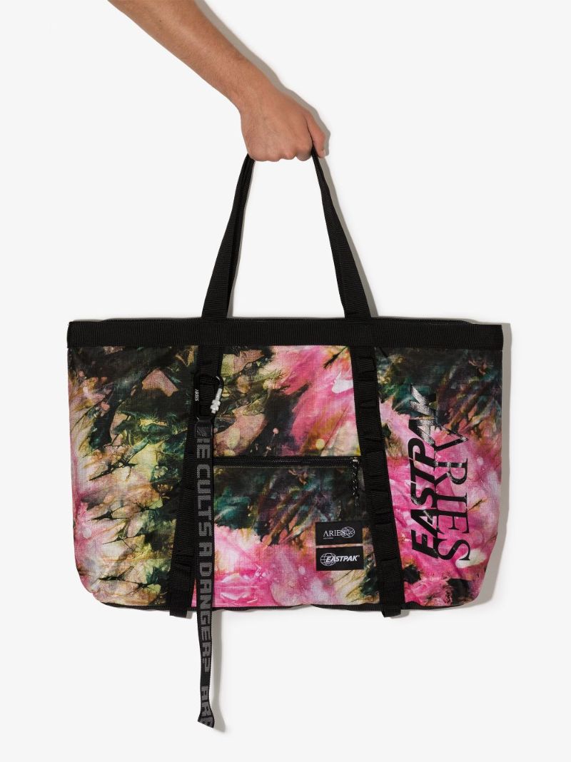 X Aries Multicoloured Print Shopper Tote Bag