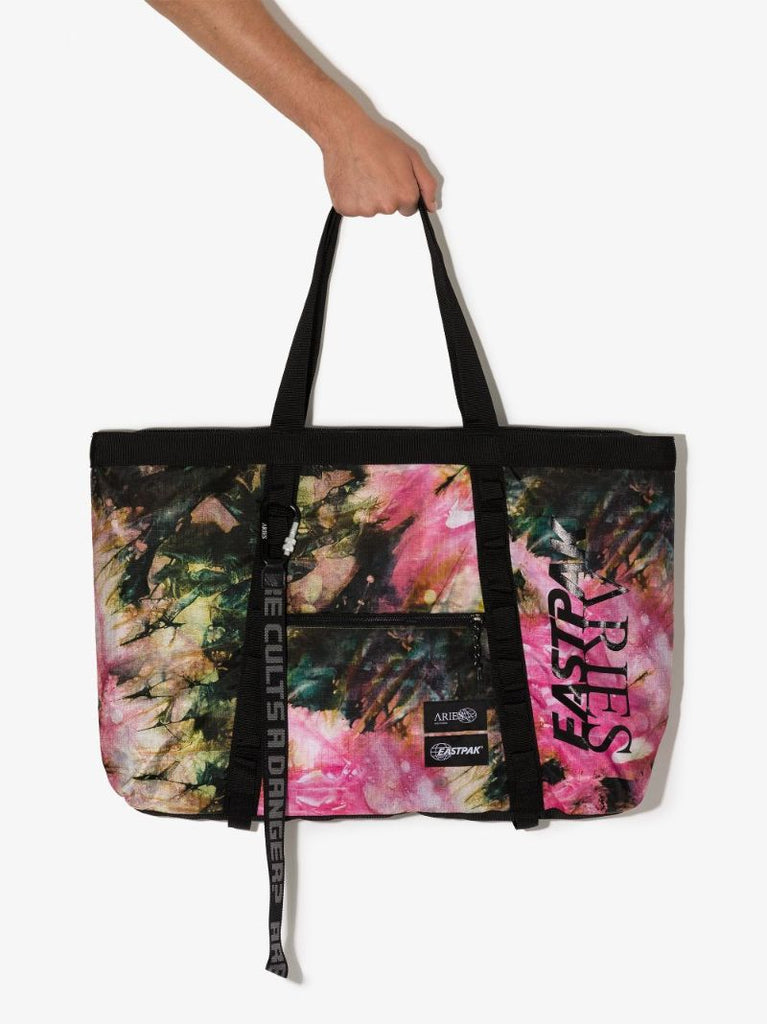 X Aries Multicoloured Print Shopper Tote Bag
