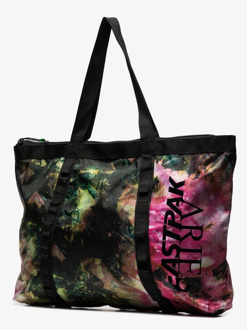 X Aries Multicoloured Print Shopper Tote Bag