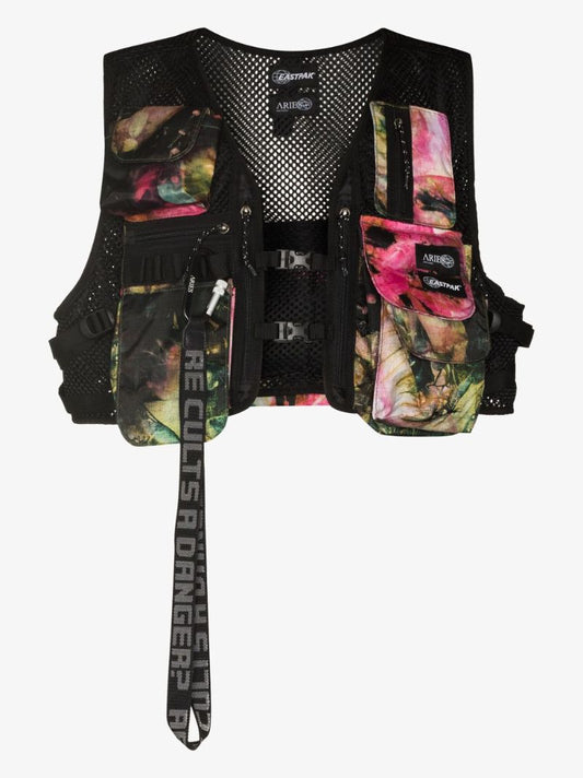 X Aries Printed Mesh Vest