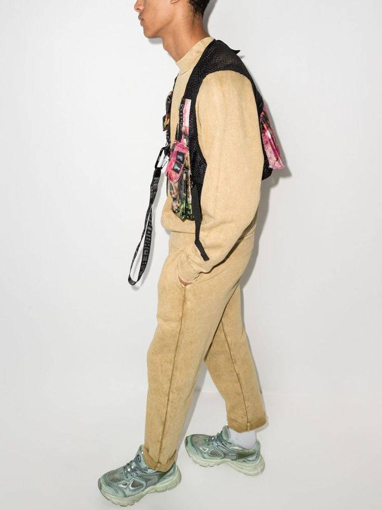 X Aries Printed Mesh Vest