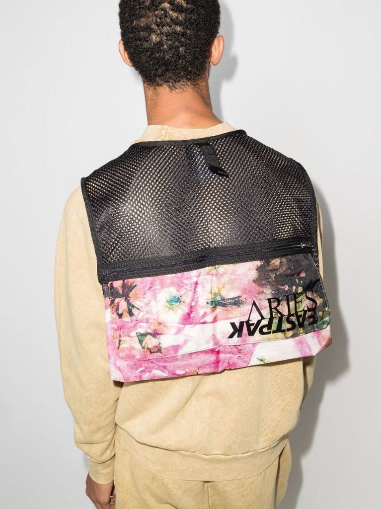 X Aries Printed Mesh Vest