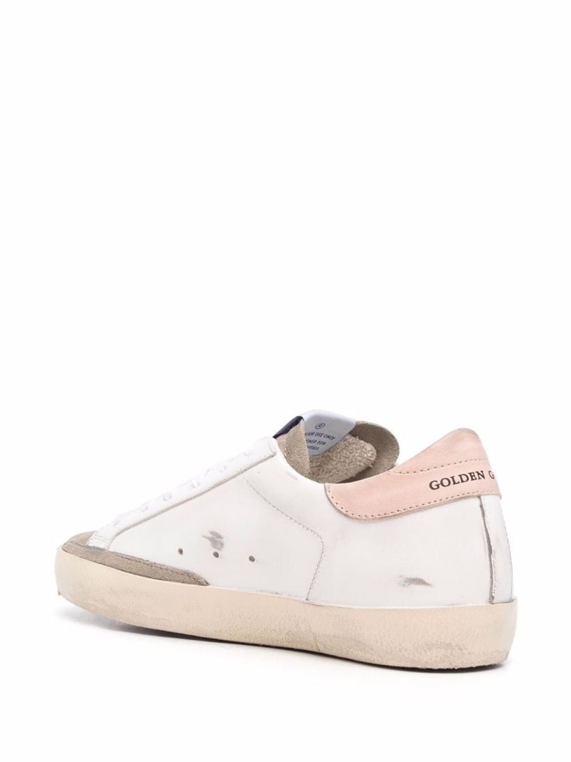 White Superstar Low Top Leather Trainers