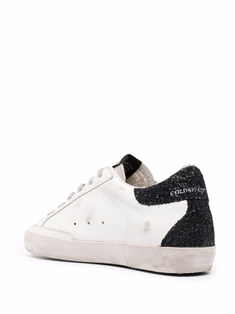 White Superstar Low Top Leather Trainers