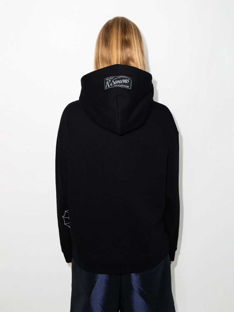 Gothic Printed Cotton Hoodie