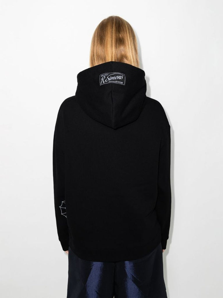 Gothic Printed Cotton Hoodie