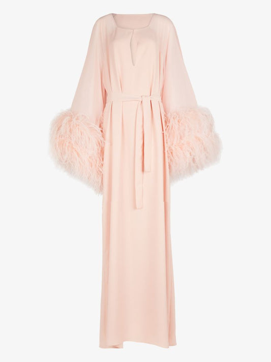 Daphne Feather Trim Gown