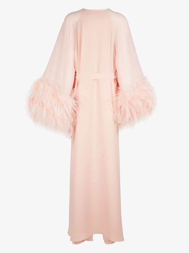 Daphne Feather Trim Gown
