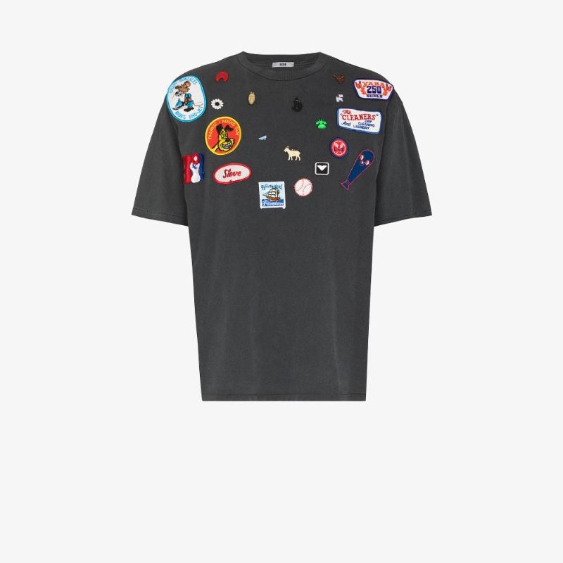 Charm Badges Cotton T-shirt