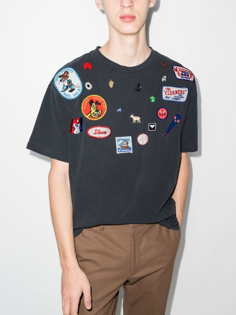 Charm Badges Cotton T-shirt