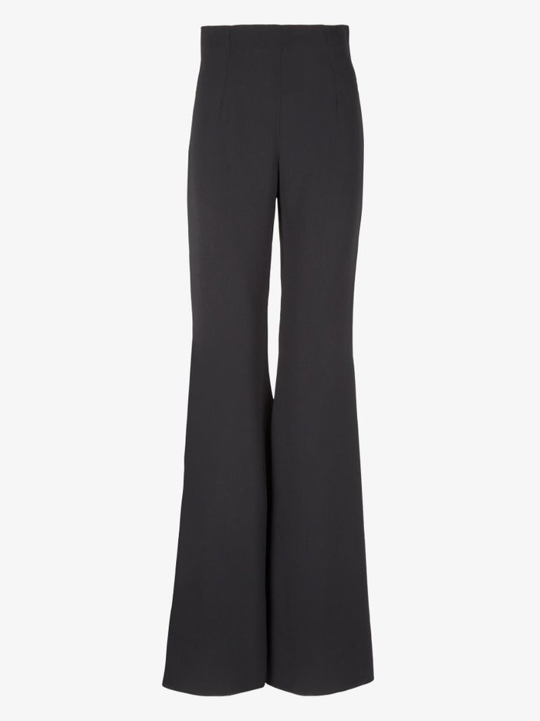 High Waist Flared Trousers