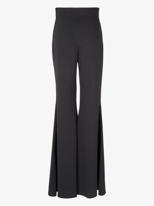 High Waist Flared Trousers