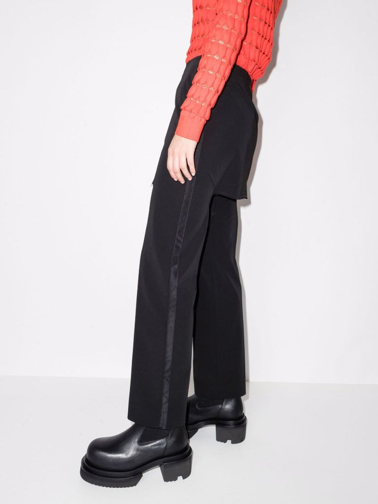 Cutout Straight Leg Trousers