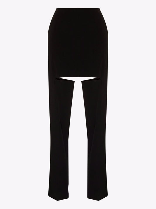 Cutout Straight Leg Trousers