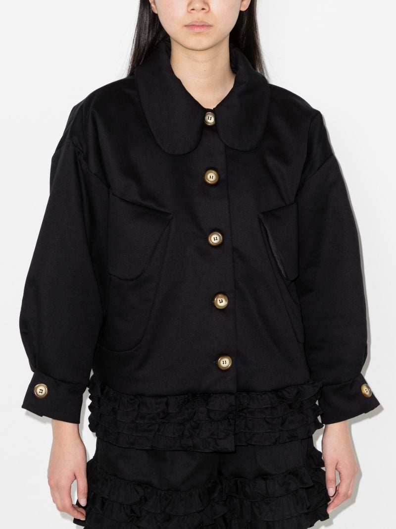 Louise Ruffled Cotton Shirt