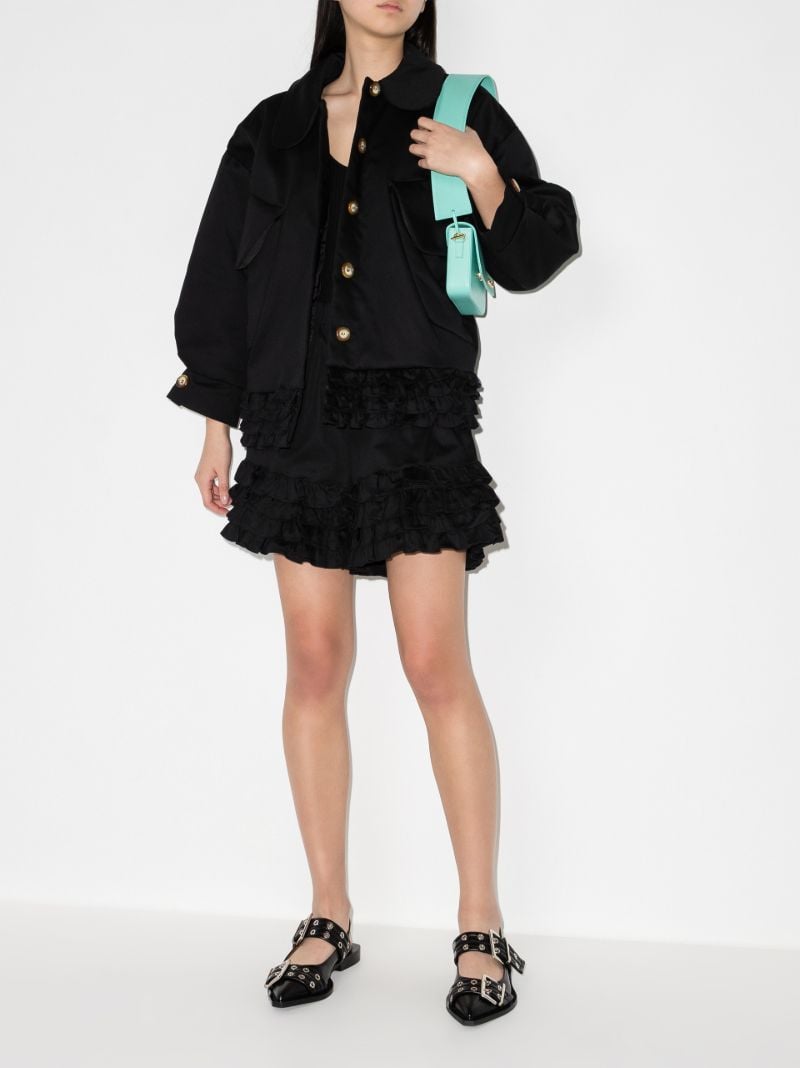 Louise Ruffled Cotton Shirt