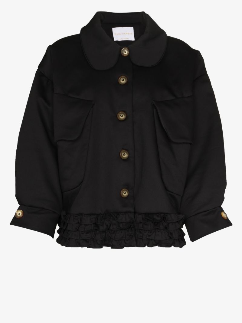 Louise Ruffled Cotton Shirt