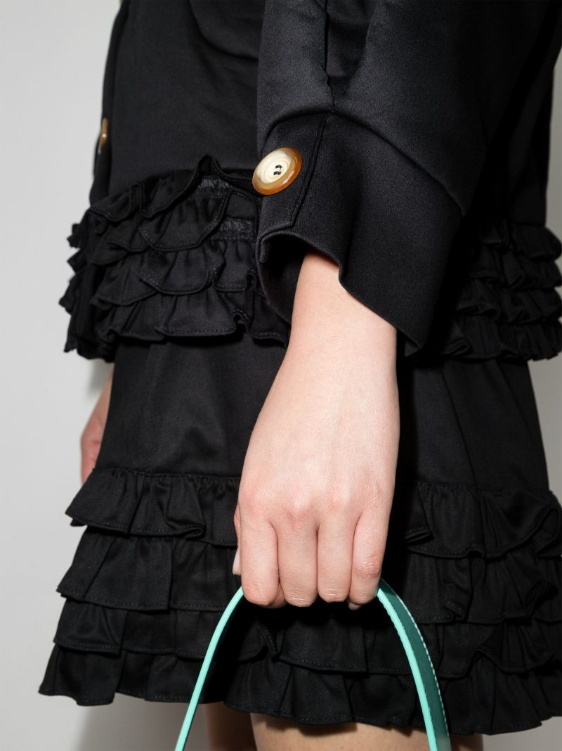 Louise Ruffled Cotton Shirt