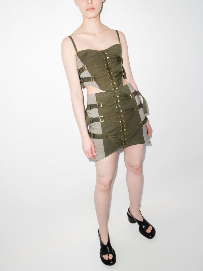 Sweetheart Neckline Corset Top