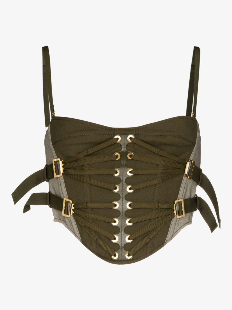 Sweetheart Neckline Corset Top