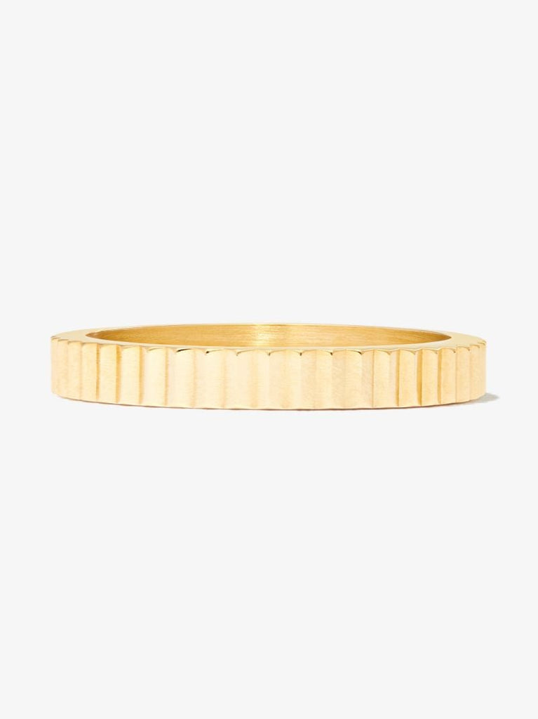 18k Yellow Gold Le 4g Vertical GuillochÃ_x0083_Â© Polished Ring