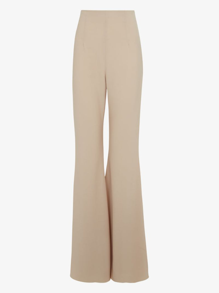 High Waist Flared Trousers