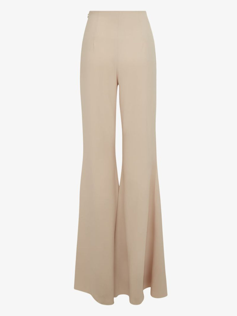 High Waist Flared Trousers