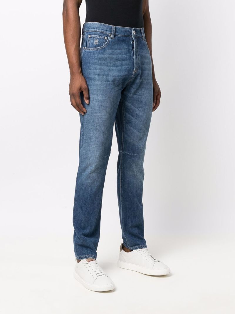 Blue Slim Legs Jeans