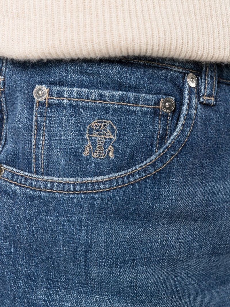 Blue Slim Legs Jeans