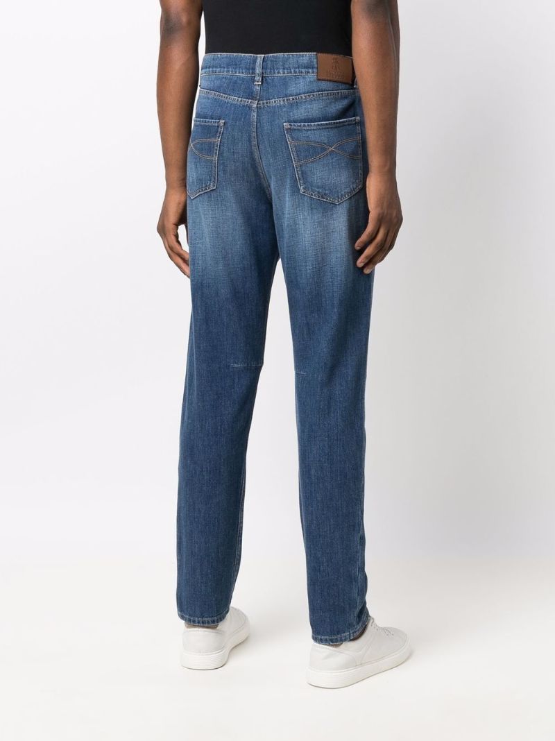 Blue Slim Legs Jeans