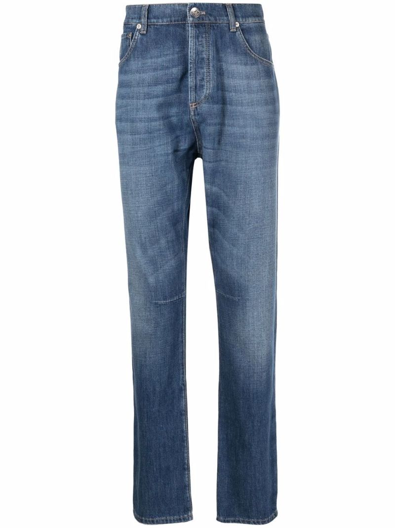 Blue Slim Legs Jeans