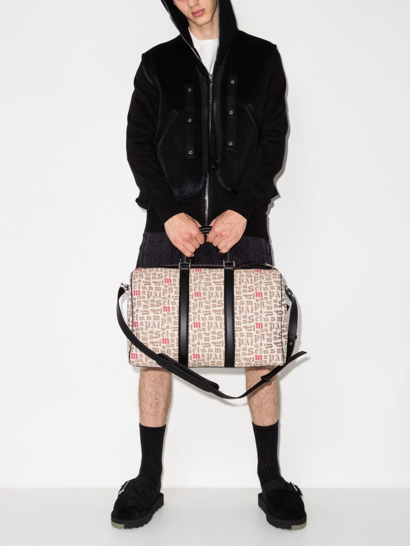 X Palm Angels Neutral Logo Holdall Bag