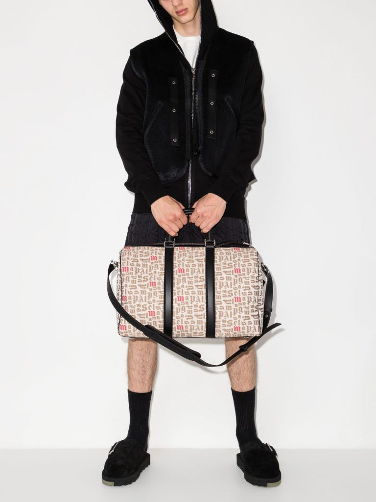 X Palm Angels Neutral Logo Holdall Bag