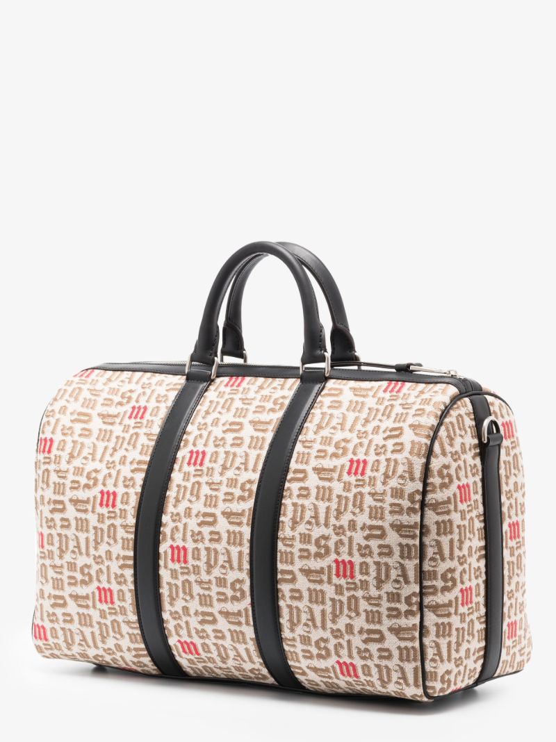 X Palm Angels Neutral Logo Holdall Bag