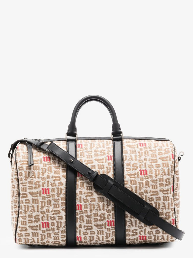 X Palm Angels Neutral Logo Holdall Bag