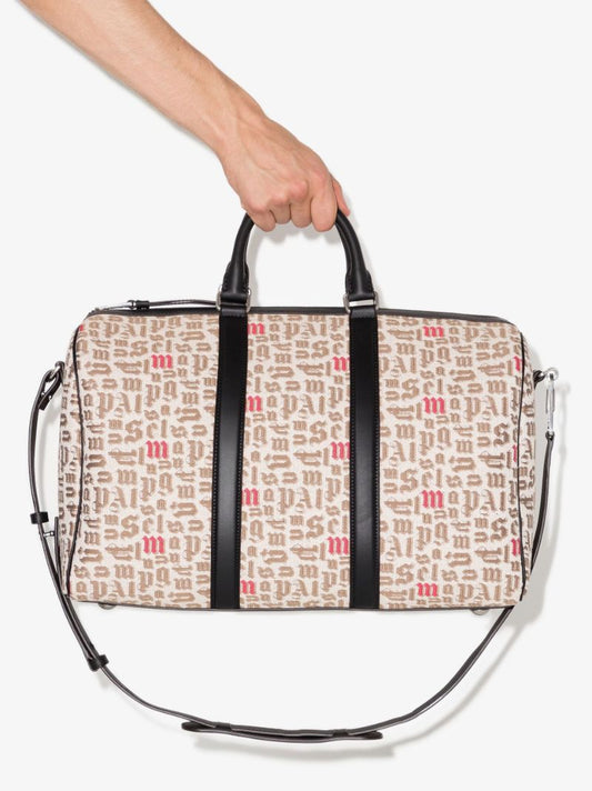 X Palm Angels Neutral Logo Holdall Bag