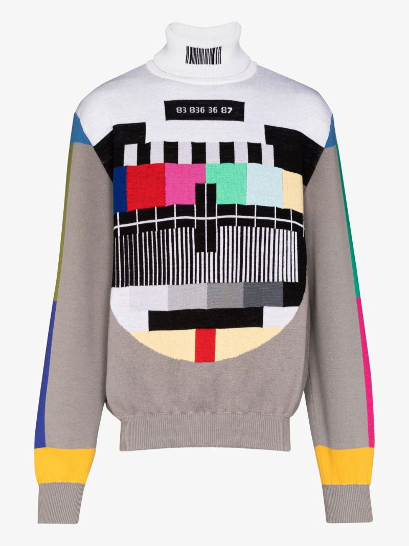 Tv Roll Neck Sweater